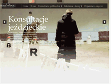 Tablet Screenshot of akj.olsztyn.horsesport.pl